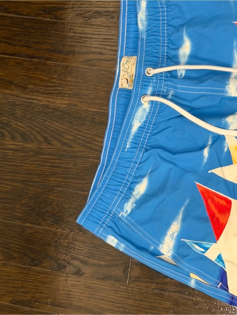 J. Crew vibrant sailboat
